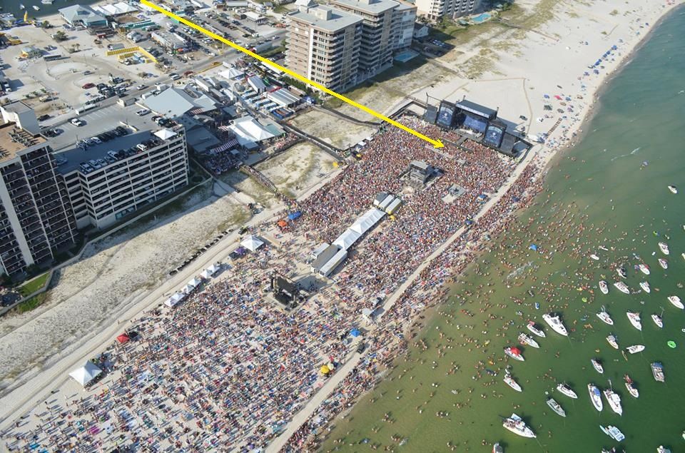 Kenny Chesney Concert at the FloraBama